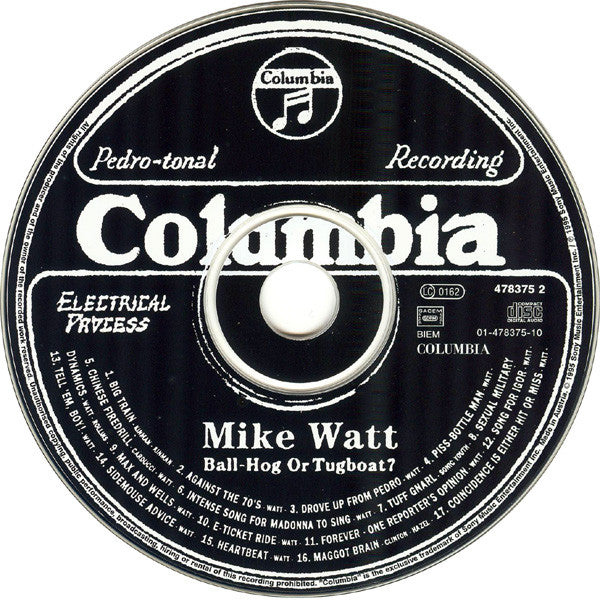 Mike Watt : Ball-Hog Or Tugboat? (CD, Album)