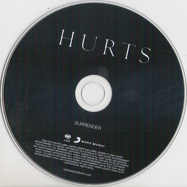 Hurts : Surrender (CD, Album)