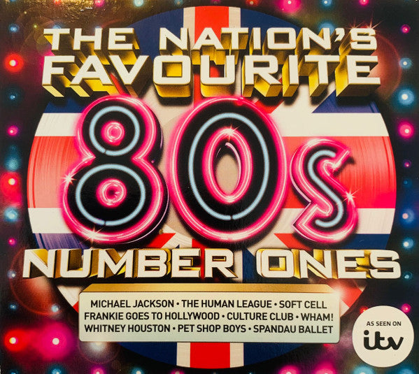 Various : The Nation's Favourite 80s Number Ones (3xCD, Comp, Tri)