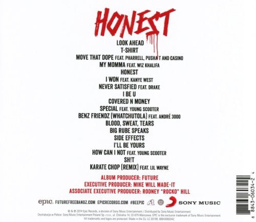 Future (4) : Honest (CD, Album, Dlx)