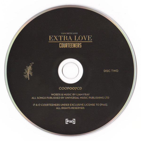 The Courteeners : Concrete Love Extra Love (2xCD, Album, Dlx)