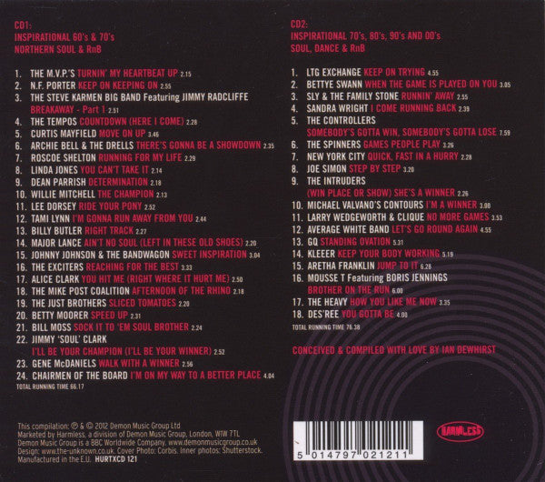 Various : Inspired! 2012 (Blood, Soul, Sweat & Cheers) (2xCD, Comp)