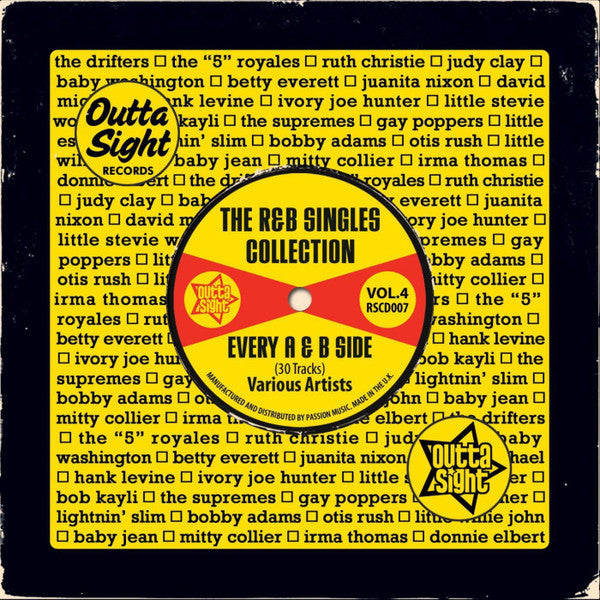 Various : Outta Sight The R&B Singles Collection Volume 4 (CD, Comp)