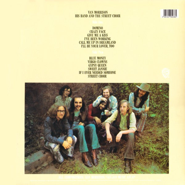 Van Morrison : His Band And The Street Choir (LP, Album, RE, RP, Gat)