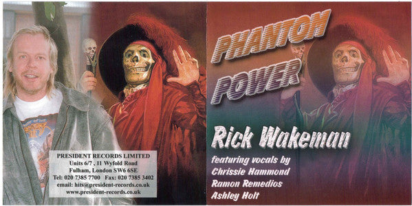 Rick Wakeman : Phantom Power (CD, Album, Rei)