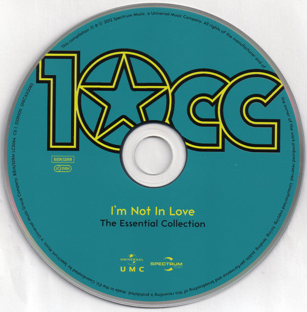 10cc : I'm Not In Love - The Essential Collection (2xCD, Comp, RM)