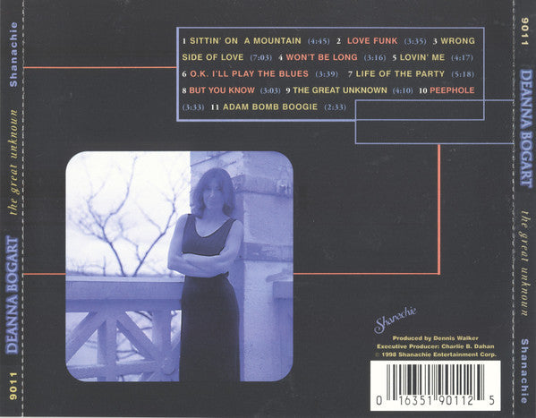 Deanna Bogart : The Great Unknown (CD)