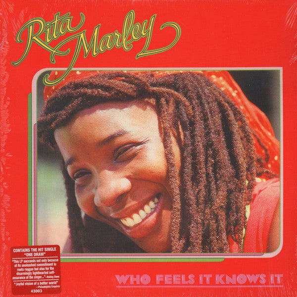 Rita Marley : Who Feels It Knows It (LP, Album, RE)