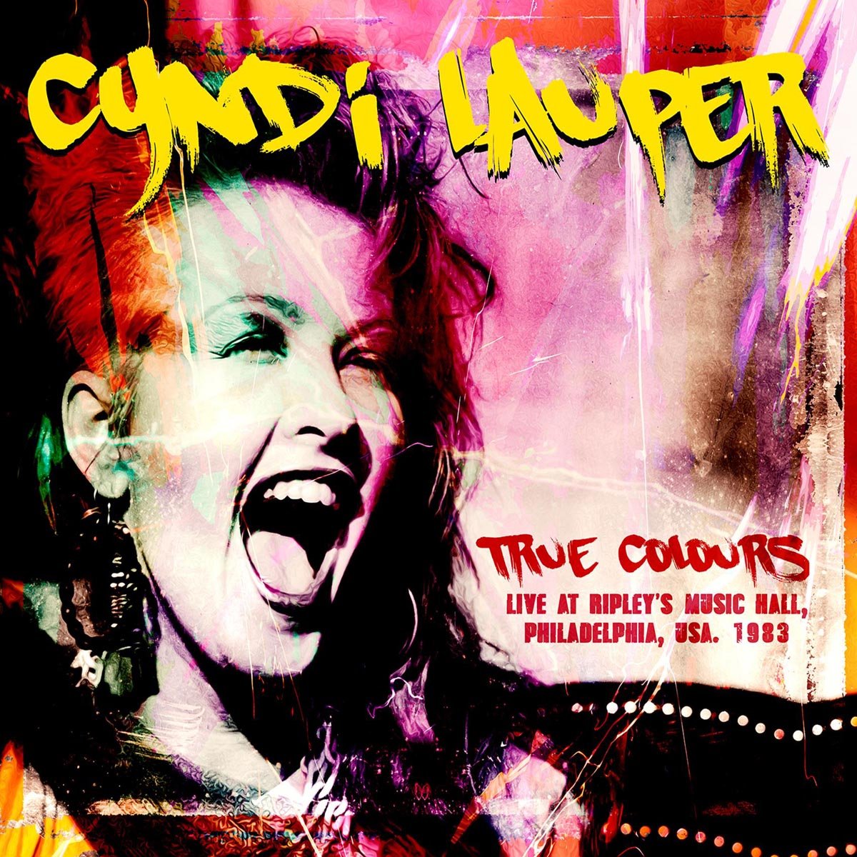 Cyndi Lauper Live in Philadelphia 1983 CD