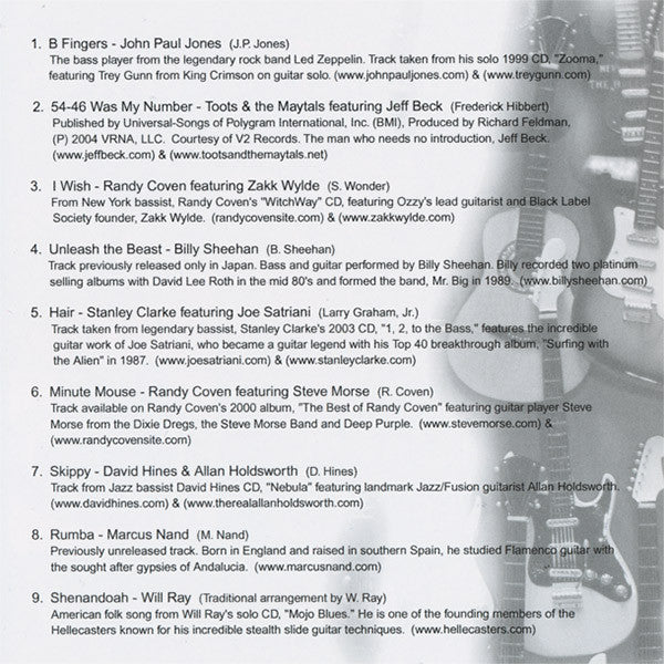 Various : Guitar Masters - Vol. 1 (CD, Comp)