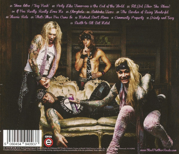 Steel Panther : Live From Lexxi's Mom's Garage (CD, Album)