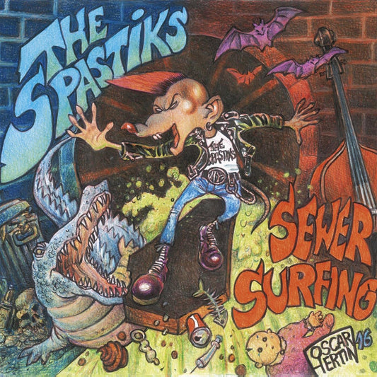 Spastiks Sewer Surfing CD