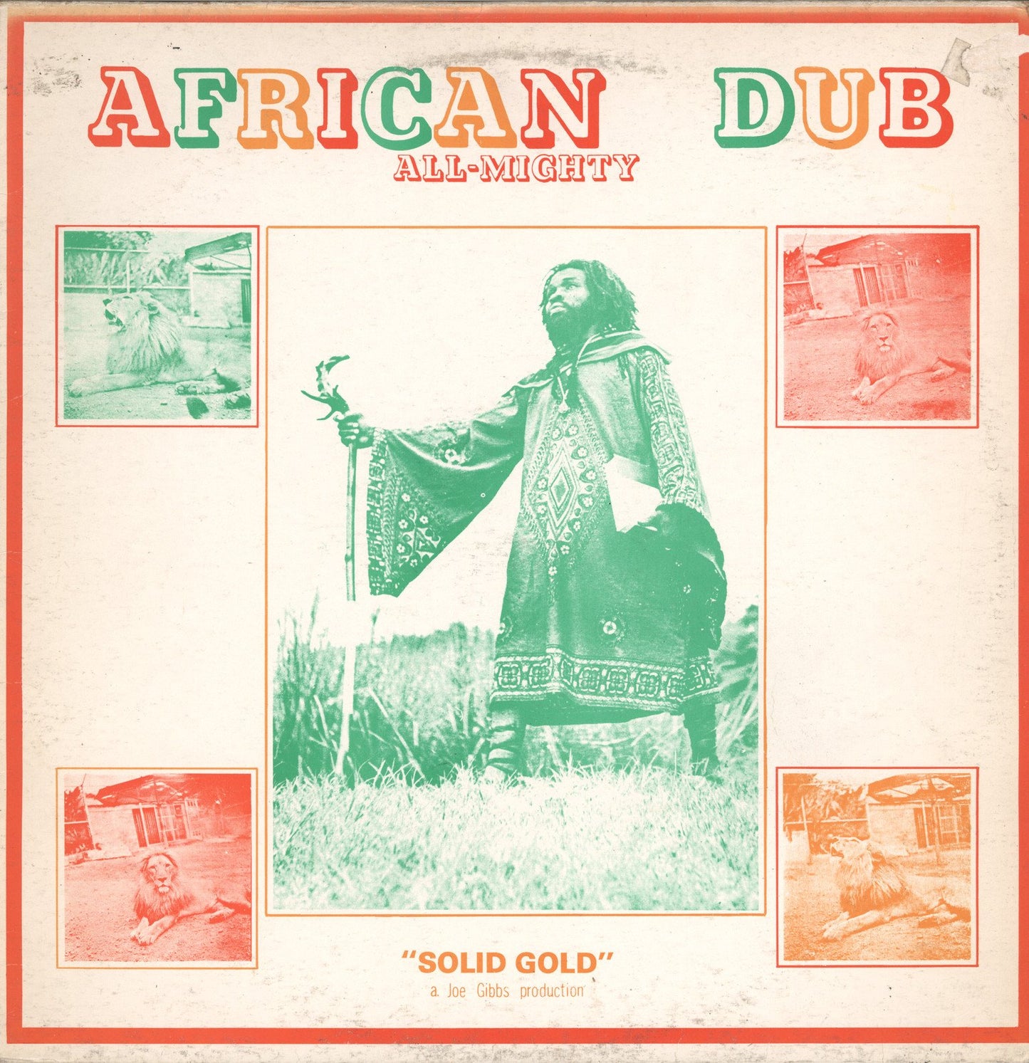 Gibbs - Joe African Dub All-Mighty Solid Gold Vinyl