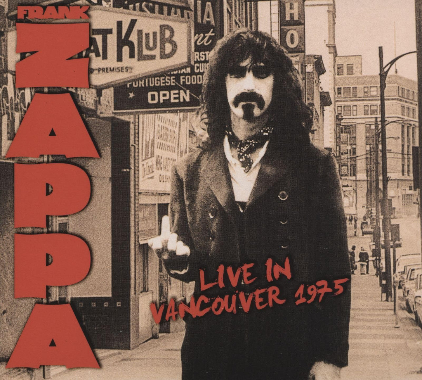 Frank Zappa Live In Vancouver 1975 CD