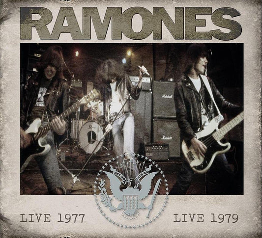 Ramones Live 1977 and 1979 CD