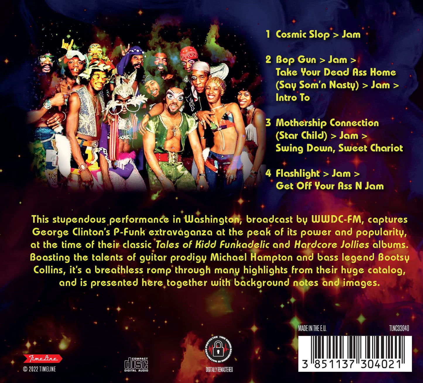 Parliament Funkadelic Washington D.C. 1977 CD