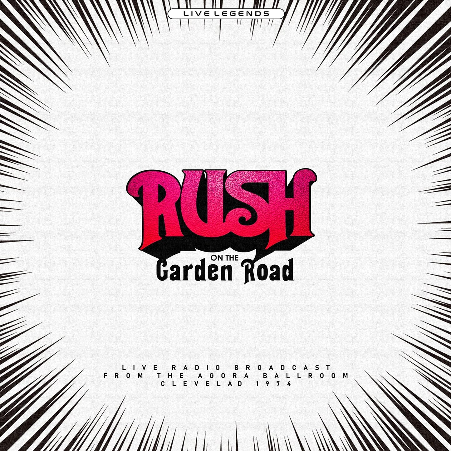 Rush On The Garden Road (Crystal Vinyl) Vinyl