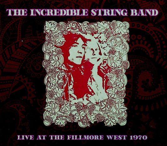 The Incredible String Band Live At The Fillmore West 1970 CD