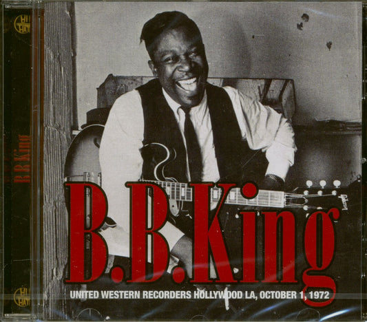 B.B. King United Western Recorders - Hollywood La, October 1St 1972 CD