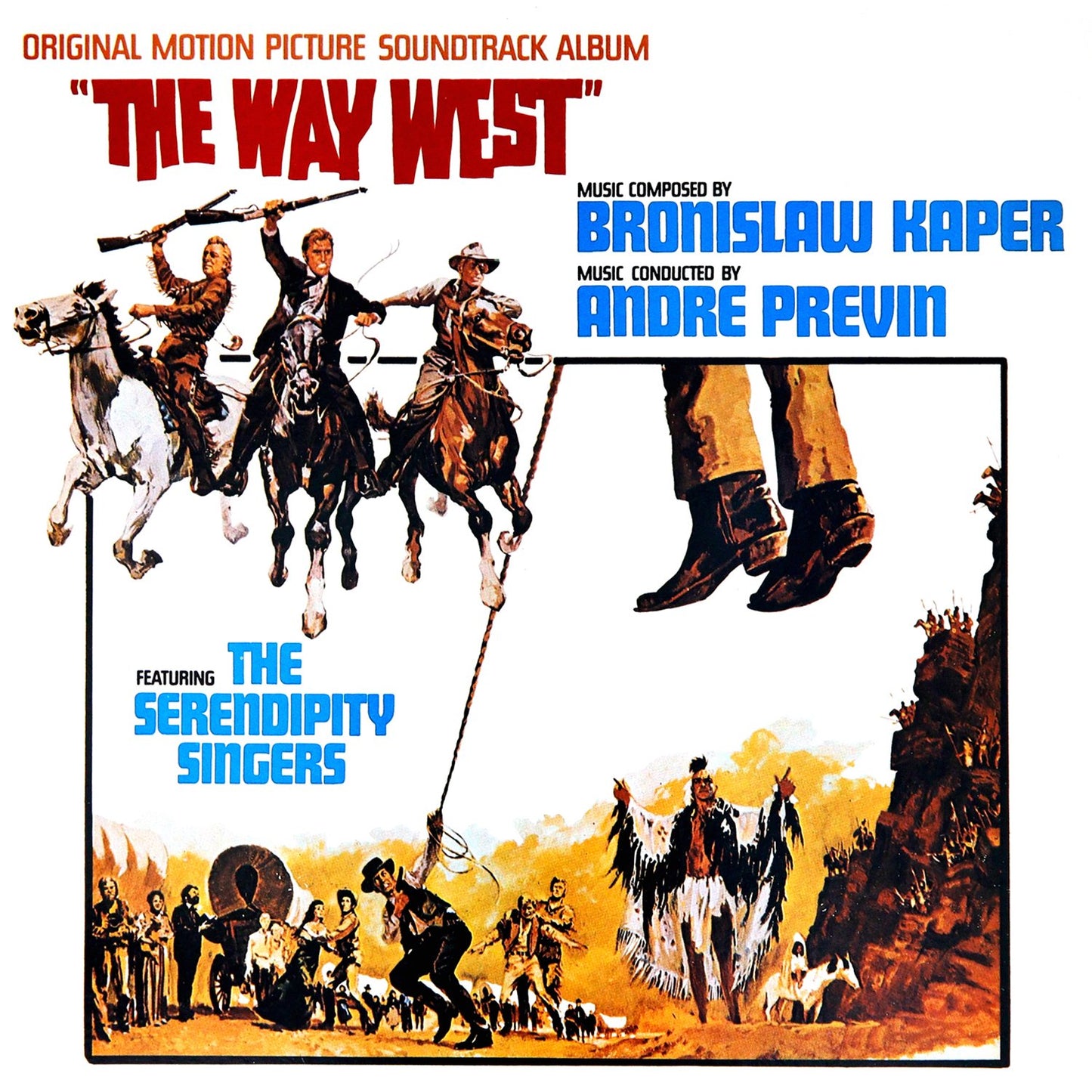 Bronislaw Kaper Conducted By A The Way West - Original Soundt CD