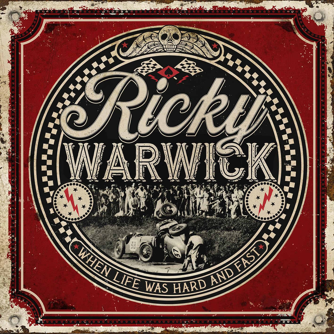 Ricky Warwick When Life Was Hard & Fast (Black In Gatefold) Vinyl