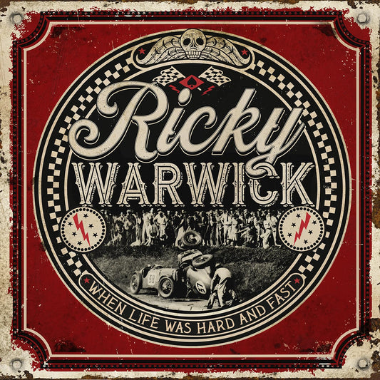 Ricky Warwick When Life Was Hard & Fast (Black In Gatefold) Vinyl