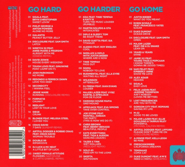 Various : Go Hard Or Go Home (3xCD, Comp, Mixed)