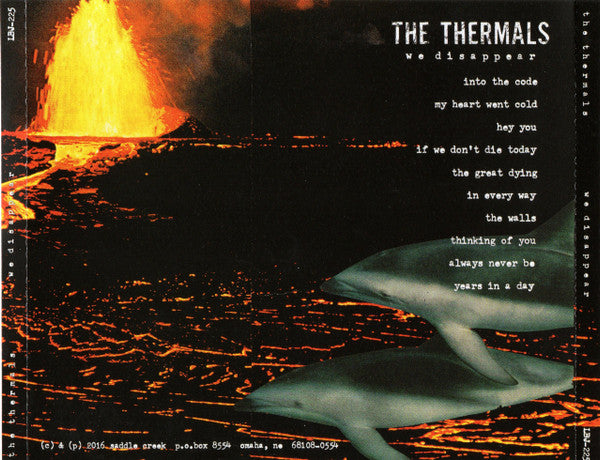 The Thermals : We Disappear (CD, Album)