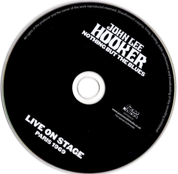 John Lee Hooker : Nothing But The Blues (CD, Album, RE)