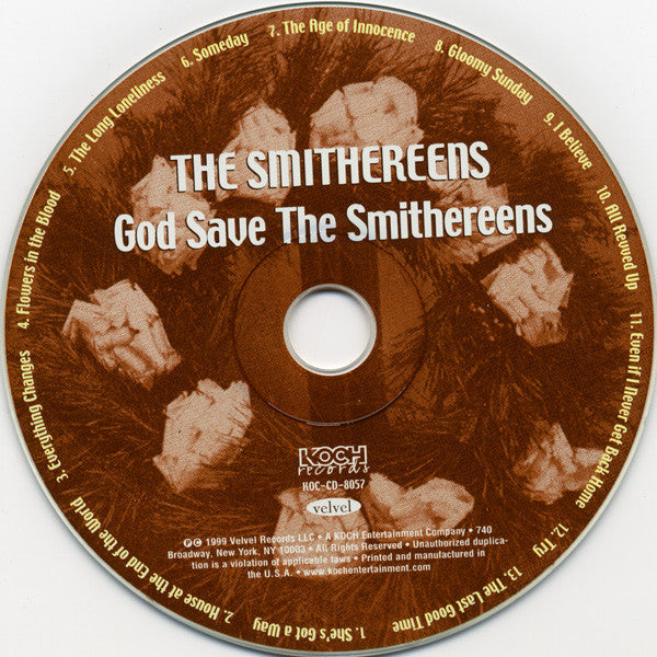 The Smithereens : God Save The Smithereens (CD, Album)