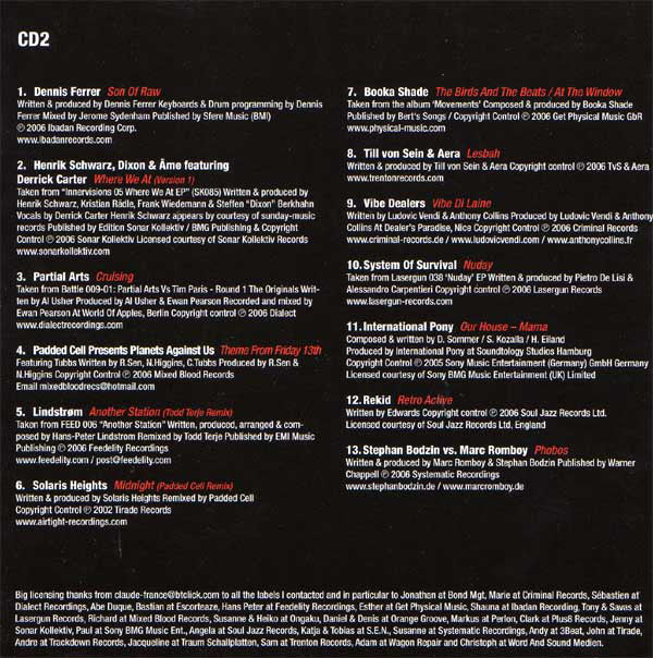 J16 : Destroy Minimal (2xCD, Comp, Mixed)