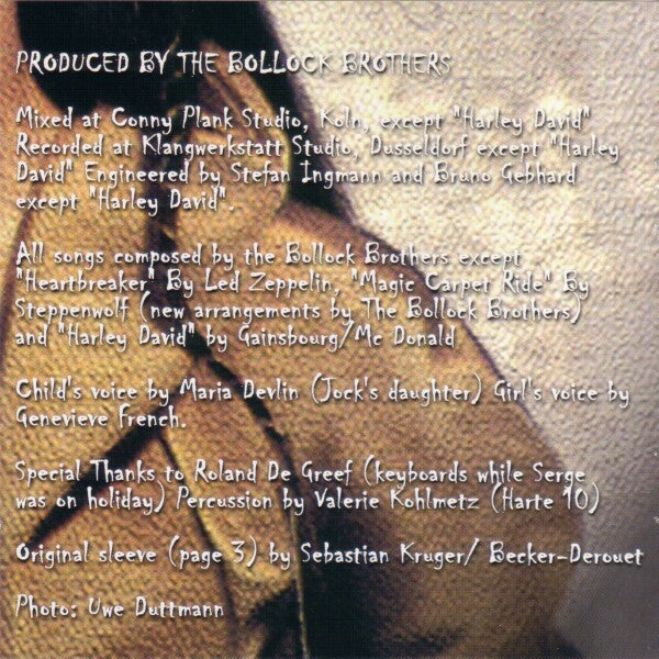 The Bollock Brothers : Prophecies Of Nostradamus (CD, Album, RE, RM, S/Edition)