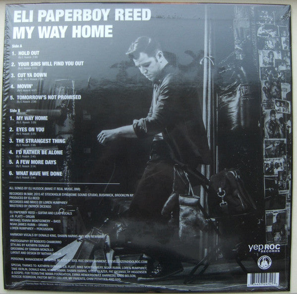 Eli "Paperboy" Reed : My Way Home (LP, Album)