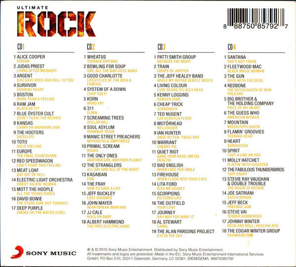 Various : Ultimate Rock (4xCD, Comp)