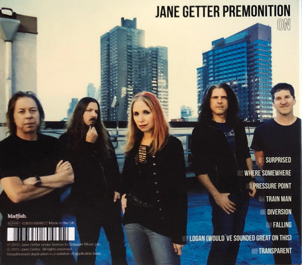 Jane Getter Premonition : On (CD, Album)