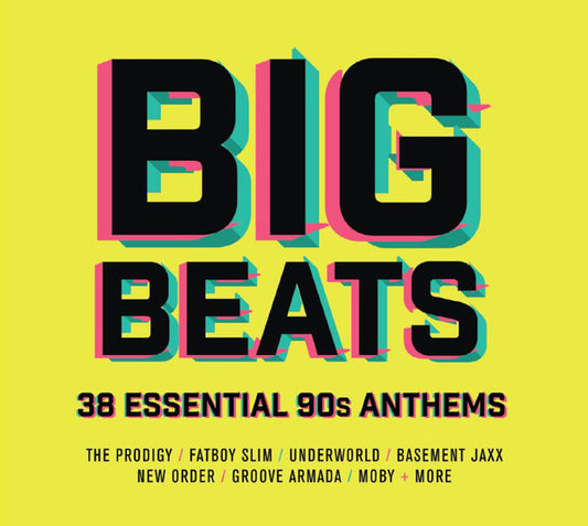 Various : Big Beats (38 Essential 90s Anthems) (2xCD, Comp)