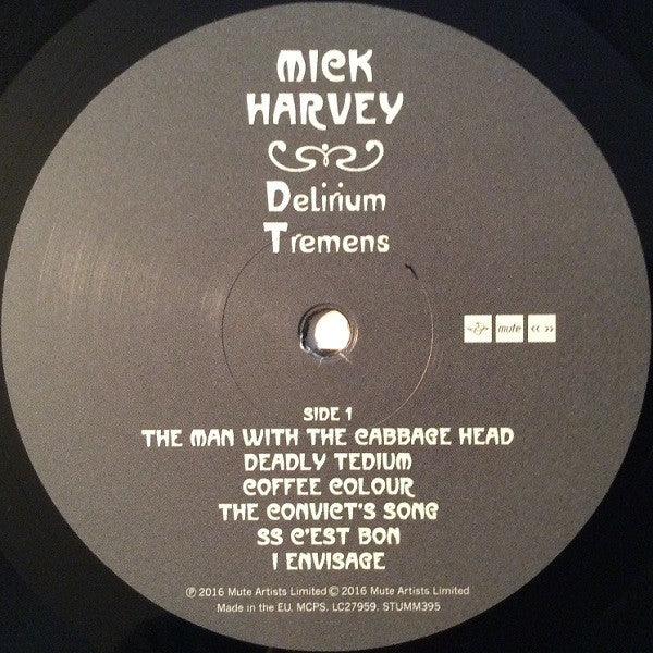 Mick Harvey : Delirium Tremens (LP, Album)