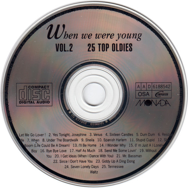 Various : When We Were Young Vol. 2 - 25 Top Oldies (CD, Comp)