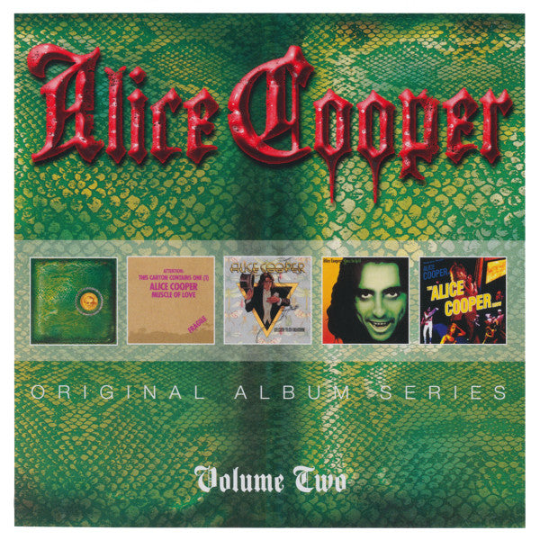 Alice Cooper (2) / Alice Cooper : Original Album Series (Volume Two) (Box, Comp + CD, Album, RE + CD, Album, RE + CD, Al)