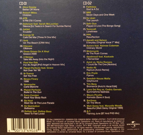 Various : For The Love Of Trance (2xCD, Album, Comp, Mixed)