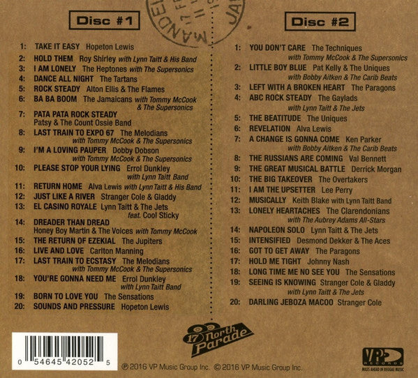 Various : First Class Rock Steady (2xCD, Comp)