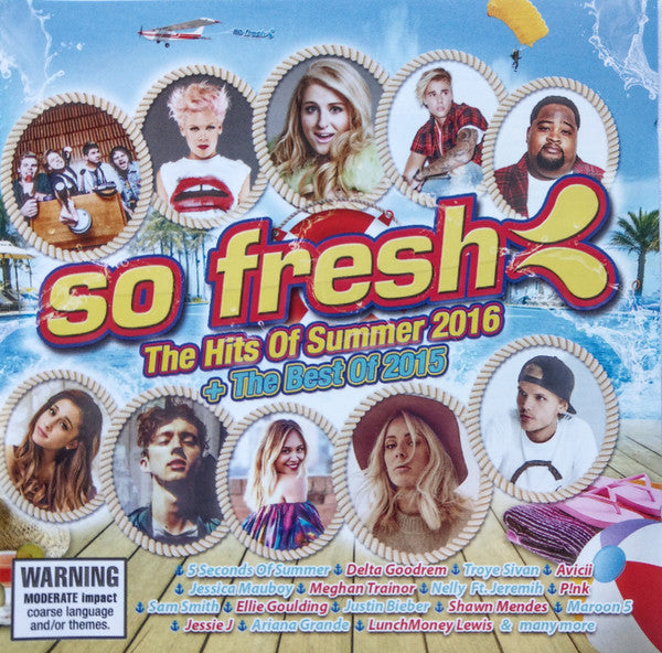 Various : So Fresh: The Hits Of Summer 2016 + The Best Of 2015 (2xCD, Comp)