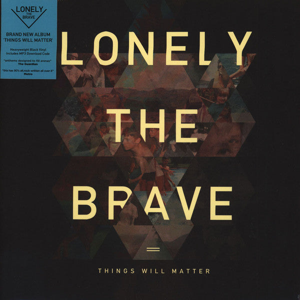 Lonely The Brave : Things Will Matter (LP, Album, Ltd)