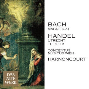 Bach* / Handel* - Concentus Musicus Wien, Nikolaus Harnoncourt : Magnificat, Utrecht Te Deum (CD, Album, RE)