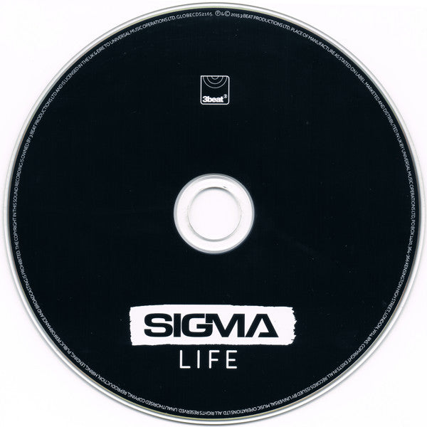 Sigma (8) : Life (CD, Album)