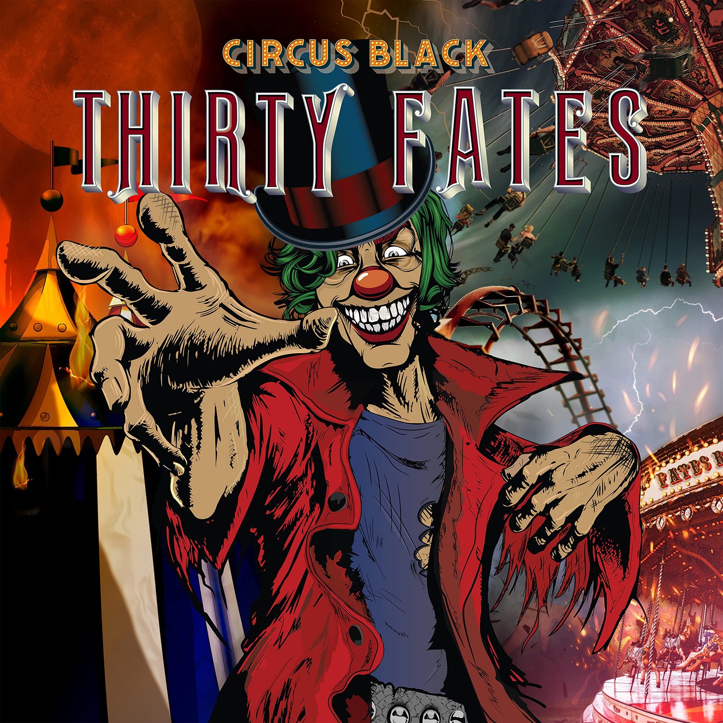 Thirty Fates Circus Black CD