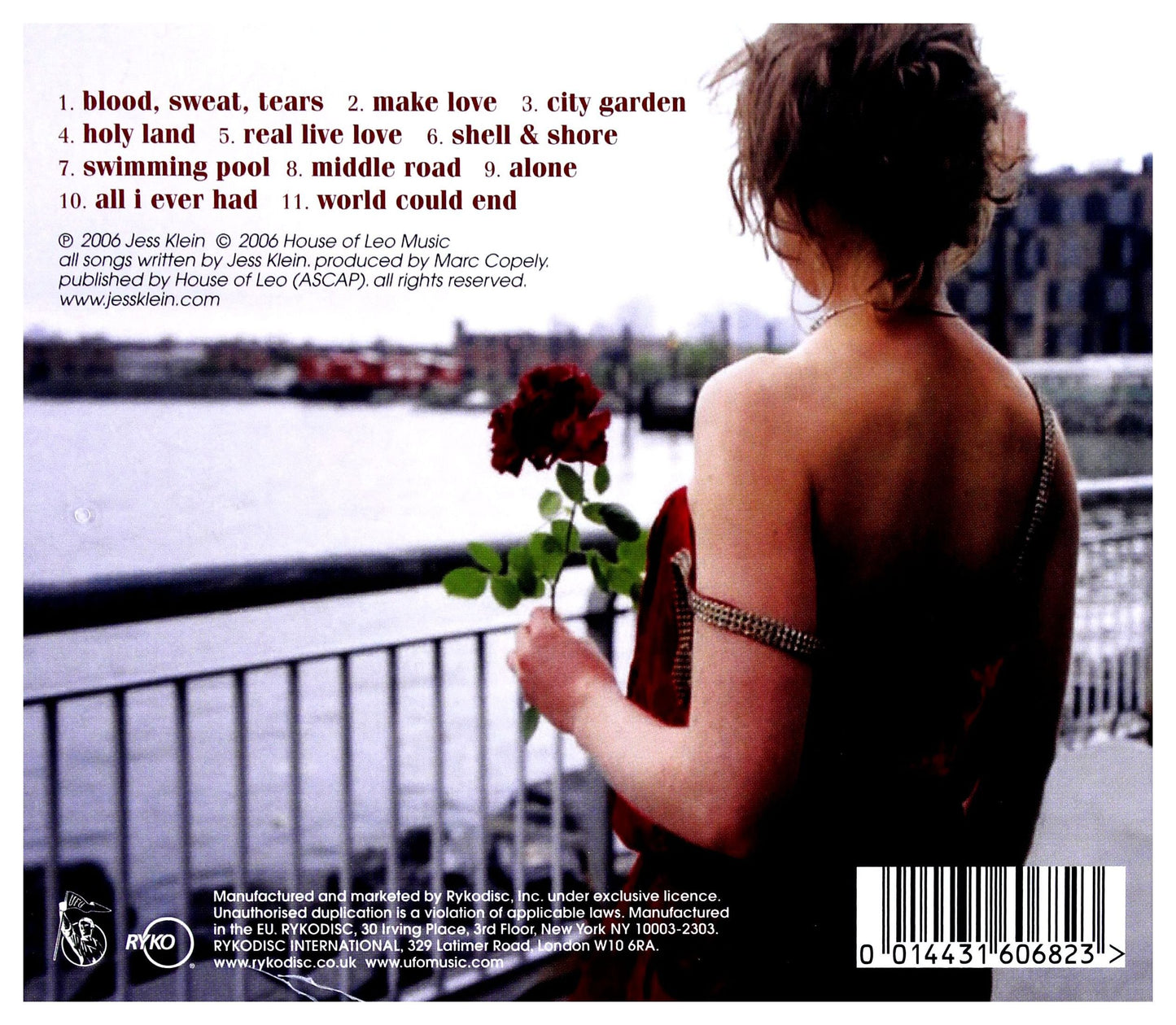 Jess Klein City Garden CD