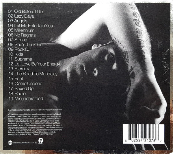 Robbie Williams : Greatest Hits (CD, Comp, RE, Sli)