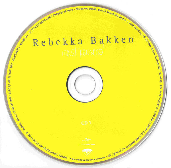 Rebekka Bakken : Most Personal (2xCD, Album, Comp)