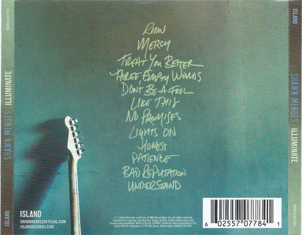 Shawn Mendes : Illuminate (CD, Album)